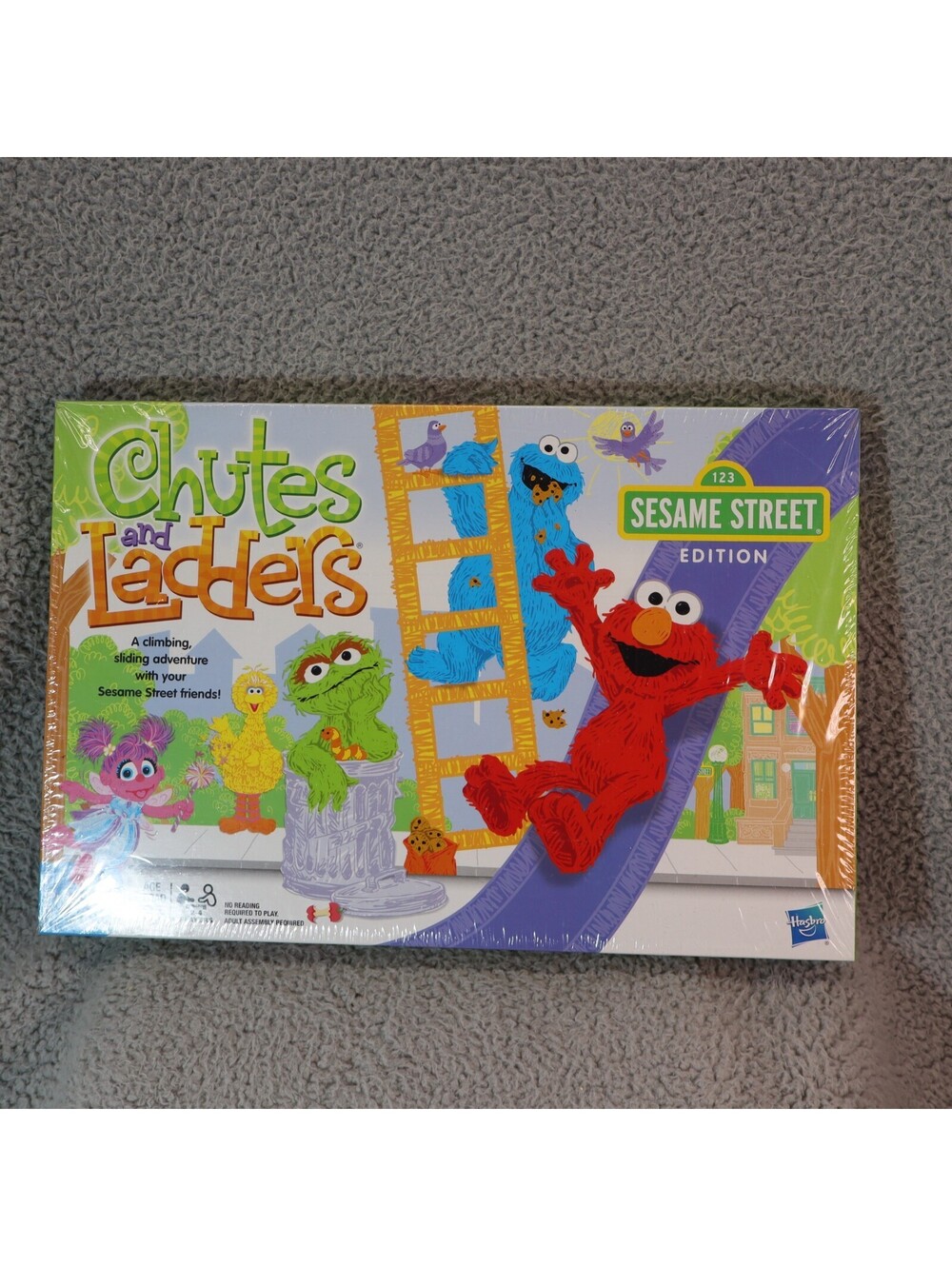 Chutes and Ladders Sesame Street Edition Board Game 2011 NEW & SEALED